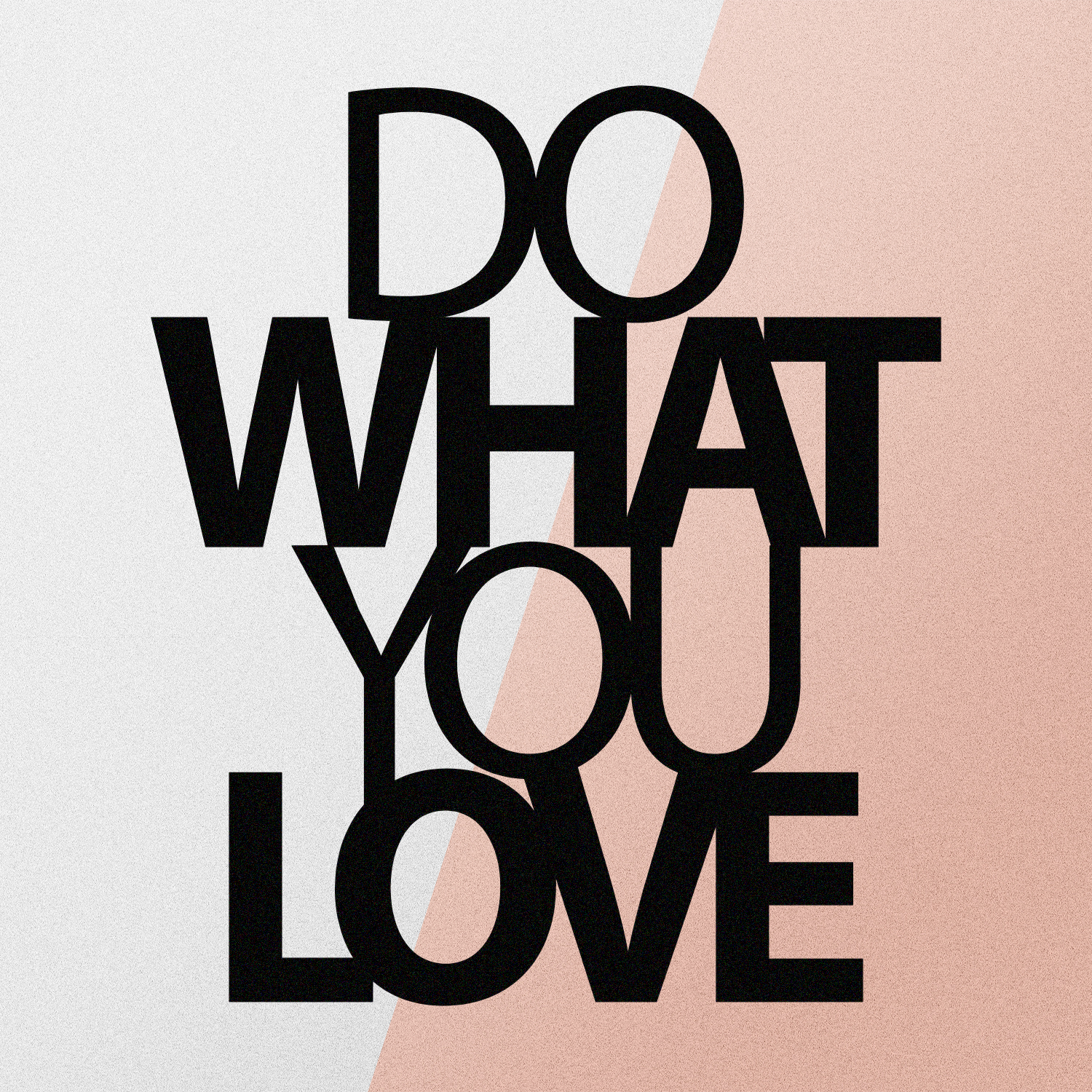 Do What You Love Metal Wall Decor